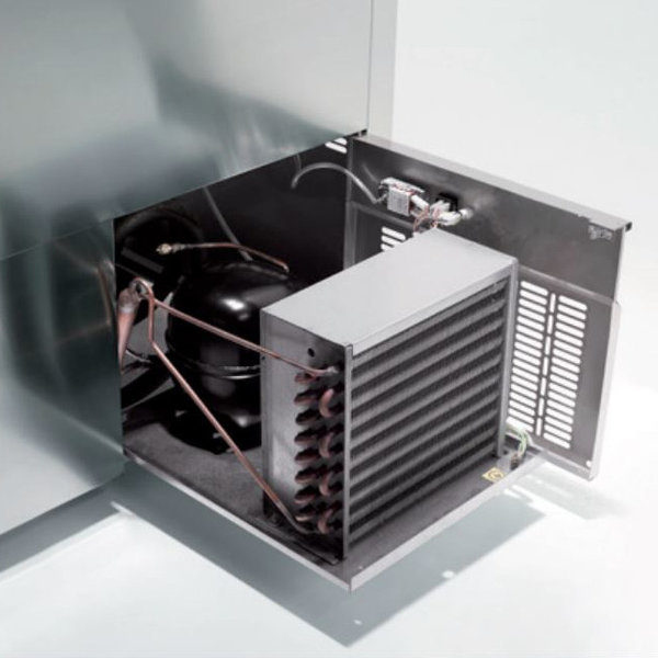 Koelkist met Werkblad | Wit | 580L | +2°C/+8°C (Statisch + Ventilator) | 4 Schuifdeksels (Dicht) | 1990x550x850(h)mm