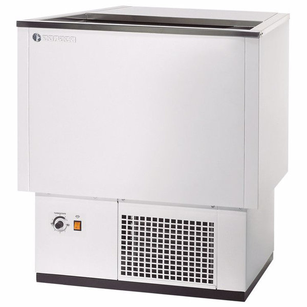 Koelkist met Werkblad | Wit | 110L | +2°C/+8°C (Statisch + Ventilator) | 1 Schuifdeksel (Dicht) | 705x540x835(h)mm