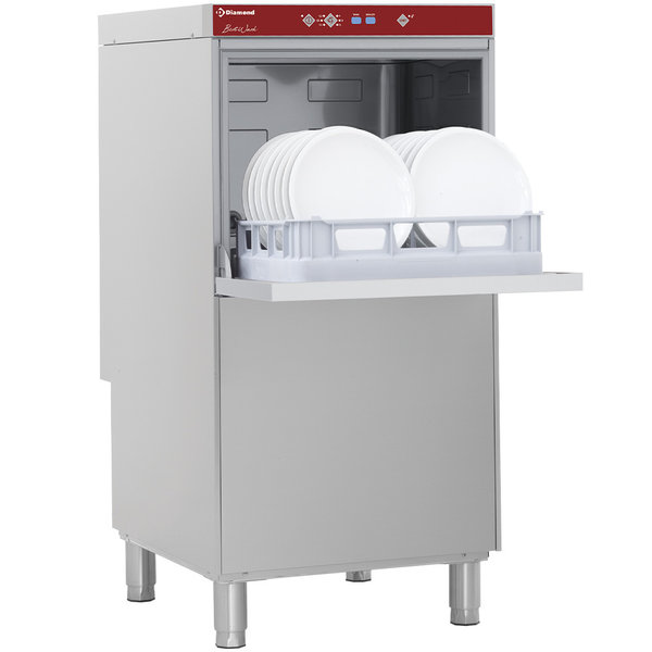 Vaatwasser | Met Afvoerpomp | 'Full Hygiene' | 400V  | 600x400mm | 600x695x1280(h)mm