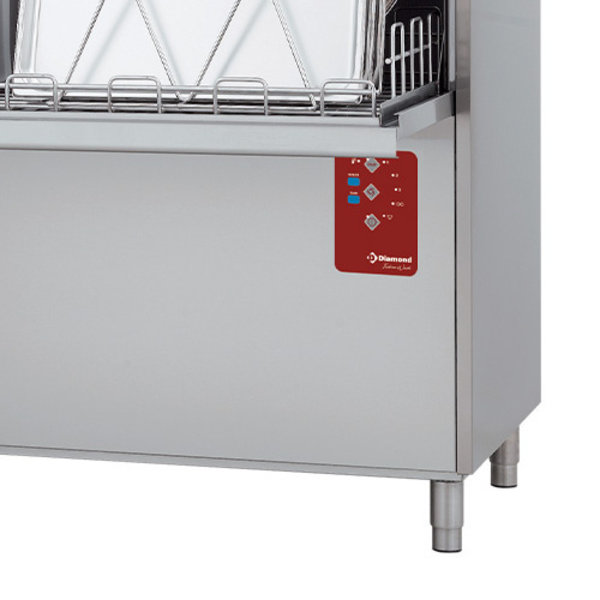 Pottenwasser | Mand 1320x700mm | Breaktank | 400V | 1465x850x1960/2280(h)mm