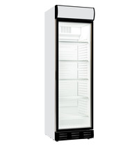 CombiSteel Drankenkoeling | 382L | Zwart/Wit | +4°C/+10°C | Geventileerd | 0.36kW | Scharnier Rechts | 595x650x2000(h)mm