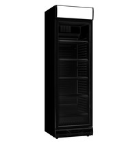 CombiSteel Drankenkoeling | 382L | Zwart | +4°C/+10°C | Geventileerd | 0.36kW | Scharnier Links | 595x650x2000(h)mm