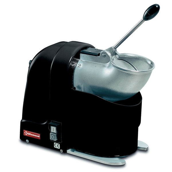 IJscrusher | Zwart | Hefboom | 230V | 210x465x295/480(h)mm