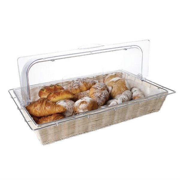 Rolltop Deksel | 1/1 GN | Polycarbonaat | 535x335x165(h)mm