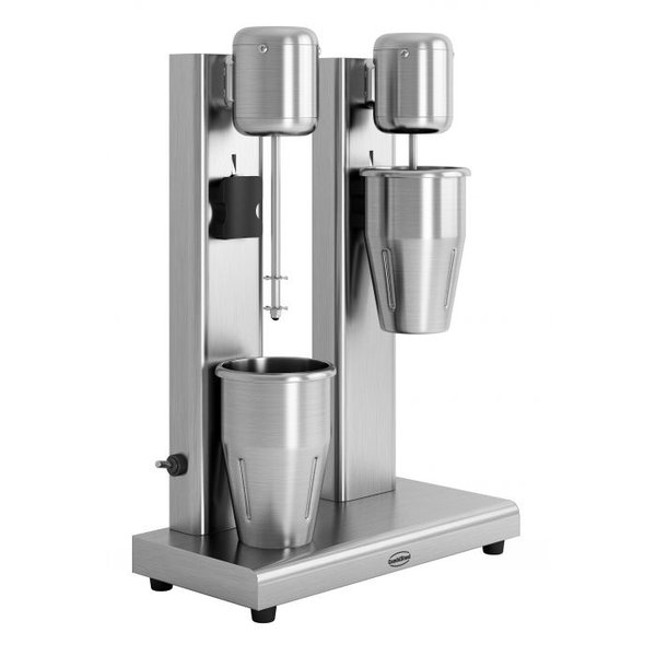 Milkshaker | Dubbel | 2x 1L | 230V | 360x170x510(h)mm