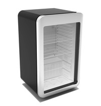 TopCold Koelkast | 115L | Zwart/Grijs | +4°C/+10°C | Geventileerd | 0.09kW | 495x525x825(h)mm