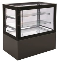 CombiSteel Koelvitrine Zwart | 750L | +2/+10°C | 3 schappen | 2000x780x1300(h)mm