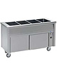 Diamond Bain-marie element op neutrale kast | Cap: 6 GN 1/1 | 7.2kW | 2300x700x900(h)mm 