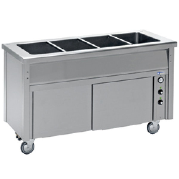 Bain-marie element op warmkast | Cap: 4 GN 1/1 | 5.2kW | 1500x700x900(h)mm