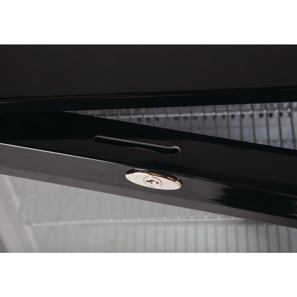Barkoelkast | 208L | Zwart | +2°C/+8°C | Geventileerd | Klapdeuren | 900x520x900(h)mm
