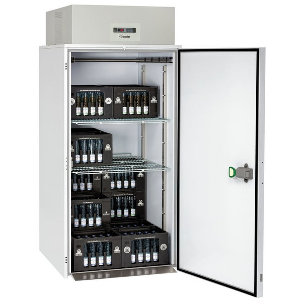 Mini-Koelcel | Incl. Motor | 1.24m³ | +2°C/+10°C | Isolatie 60mm | 980x1100x2200(h)mm