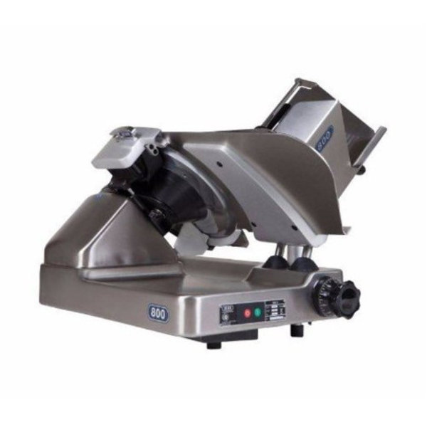 Deko - Berkel Vlees-/Kaassnijmachine | Schuin | Teflon Mes Ø318mm | Snijdikte 0-32mm | 1400 RPM | Interne Slijp-Unit | 725x550x585(h)mm