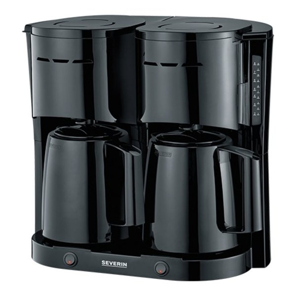 Koffiezetapparaat | 2x 1L | 1,6kW | Druppelstop | 395x255x365(h)mm