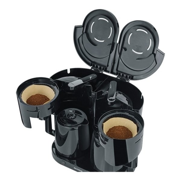 Koffiezetapparaat | 2x 1L | 1,6kW | Druppelstop | 395x255x365(h)mm