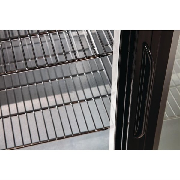 Barkoelkast | 198L | Zwart | +2°C/+8°C | Statisch + Ventilator | Schuifdeuren | 900x520x850(h)mm
