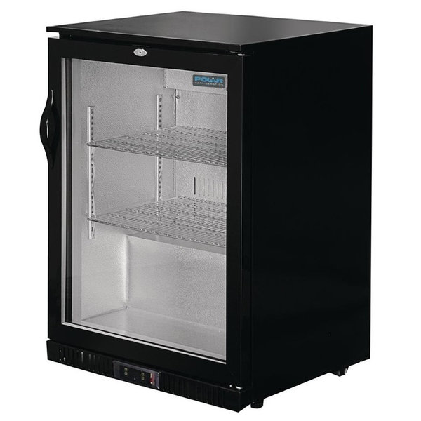 Barkoelkast | 138L | Zwart | +2°C/+8°C | Geventileerd | Klapdeur | 600x520x900(h)mm