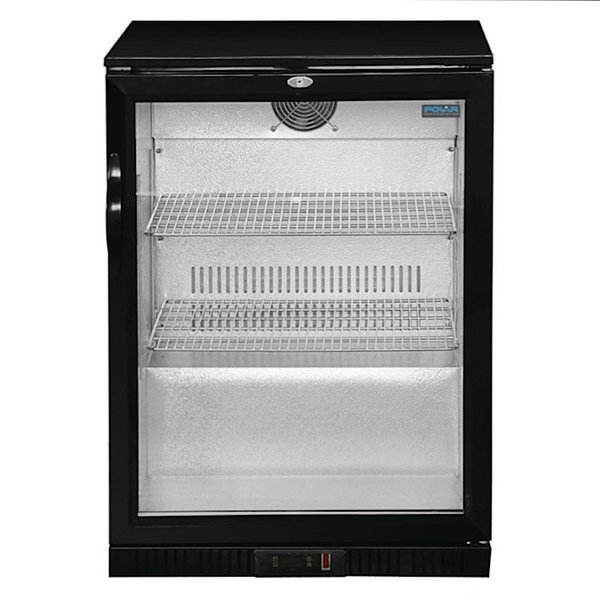 Barkoelkast | 138L | Zwart | +2°C/+8°C | Geventileerd | Klapdeur | 600x520x900(h)mm