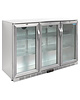 Polar Barkoelkast | 330L | RVS | +2°C/+8°C | Geventileerd | Klapdeuren | 1350x520x900(h)mm 