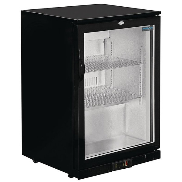 Barkoelkast | G-SERIE | 128L | Zwart | +2°C/+8°C | Statisch + Ventilator | 600x520x850(h)mm