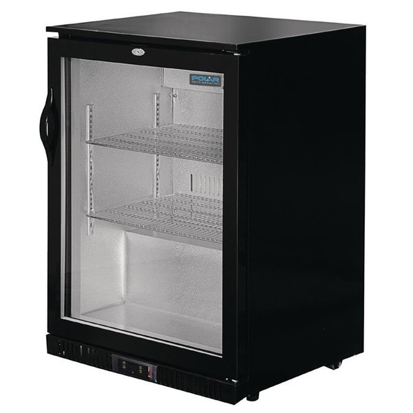 Barkoelkast | G-SERIE | 128L | Zwart | +2°C/+8°C | Statisch + Ventilator | 600x520x850(h)mm