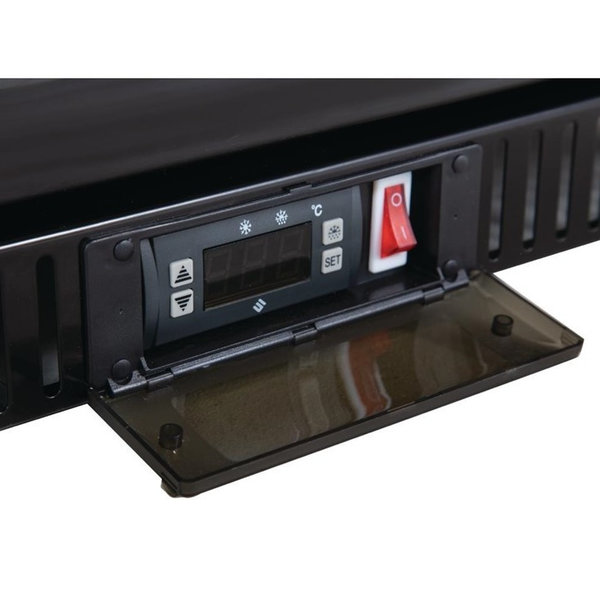 Barkoelkast | G-SERIE | 128L | Zwart | +2°C/+8°C | Statisch + Ventilator | 600x520x850(h)mm