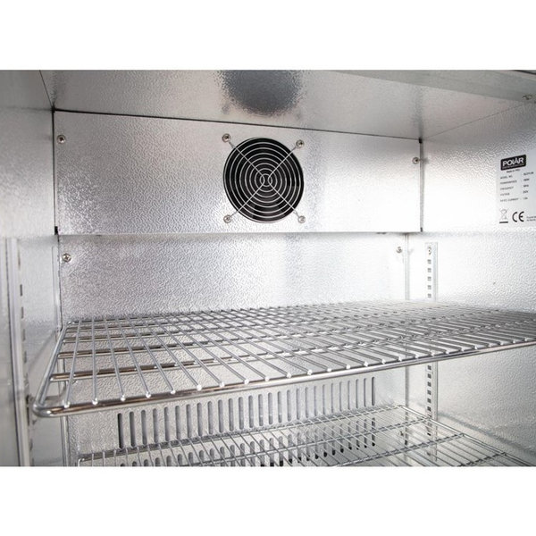 Barkoelkast | G-SERIE | 128L | Zwart | +2°C/+8°C | Statisch + Ventilator | 600x520x850(h)mm