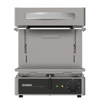 TECNO INOX salamander | 2kW | met lekbak en zwaar verchroomd rooster | 450x400x500(h)mm