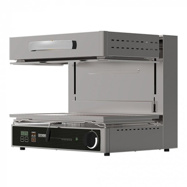 salamander | 4kW | twee onafhankelijke verhittings zones | 450x600x500(h)mm