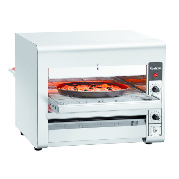 Tunneloven | Elektrisch | 3600TB10 | Pizza Max Ø320mm | 3.5kW | 472x1045x400(h)mm
