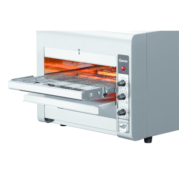 Tunneloven | Elektrisch | 3600TB10 | Pizza Max Ø320mm | 3.5kW | 472x1045x400(h)mm