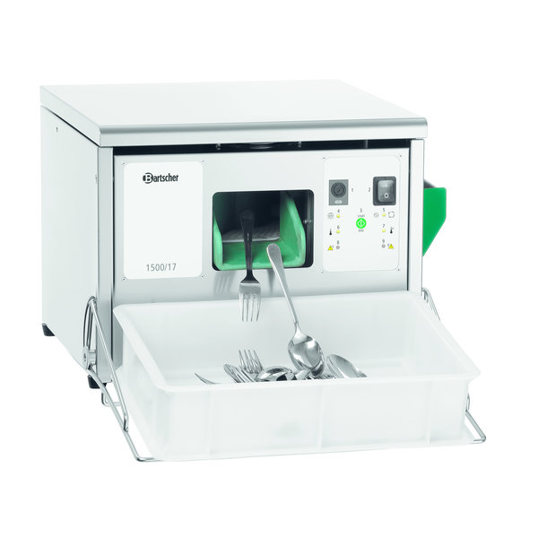 Bestekkorfhouder 1500/17 RVS | 435x322x117(h)mm