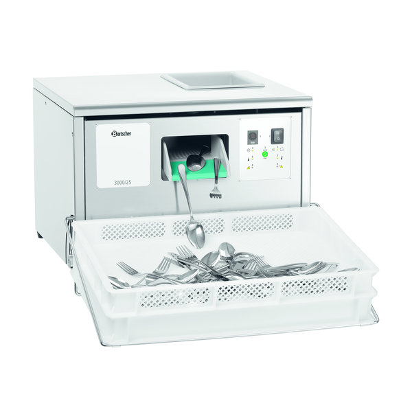 Bestekkorfhouder 3000/25 RVS | 614x420x180(h)mm