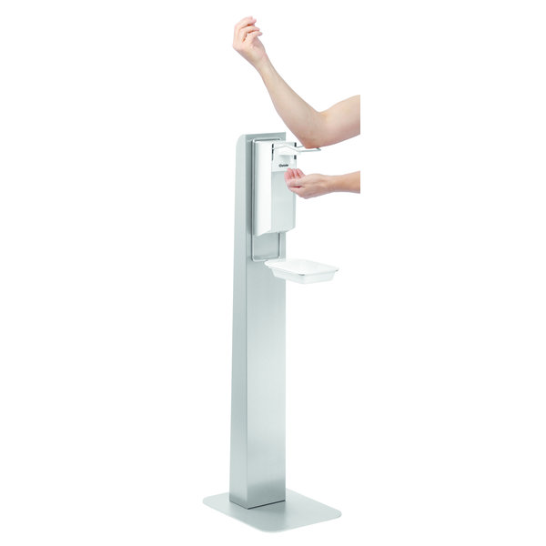 Desinfectiezuilen set D1 1170 | 0,9 liter | Tot 3 ml per slag | 300x400x1170(h)mm