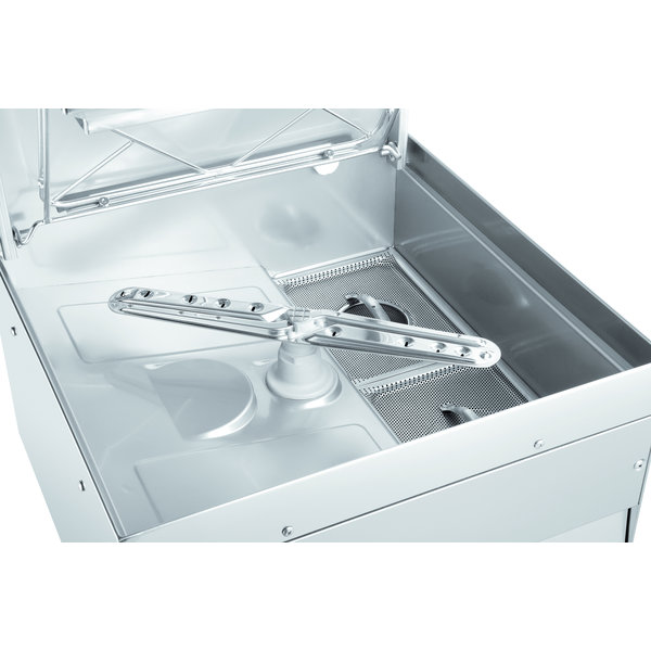 Horeca doorschuifvaatwasser DS 2501 ECO | Mand 500x500mm | Afvoerpomp | Zeeppomp | Naglanspomp | 720x805x2115(h)mm