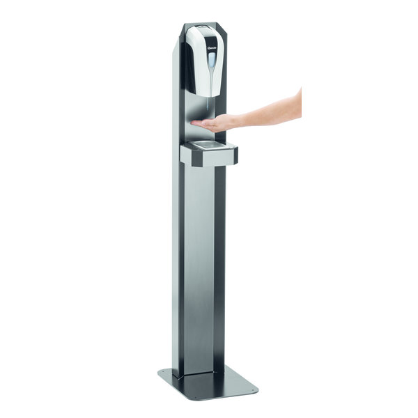Desinfectiezuil D2 1400 | 1 sokkel & 1 zuil | 220x225x1400(h)mm