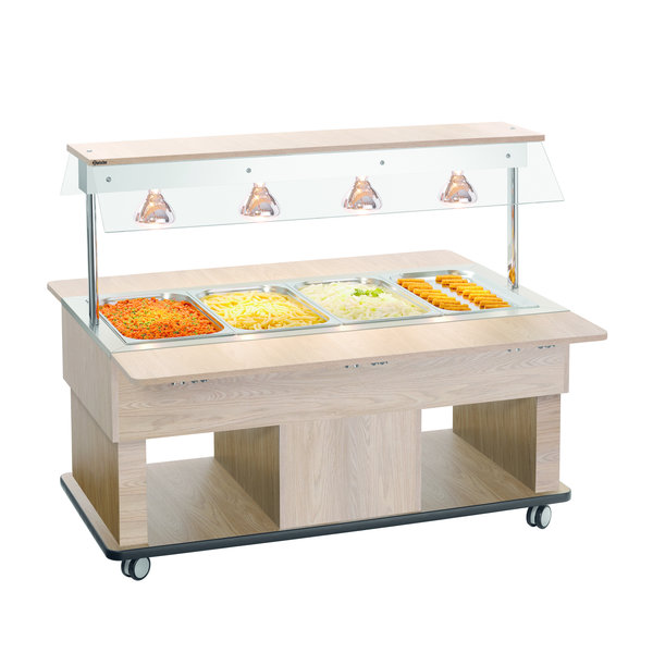 Verwarmde Buffetwagen KIDS | 4x 1/1 GN | 230V | 1400x1160x1190(h)mm