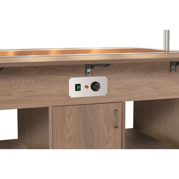 Verwarmde Buffetwagen KIDS | 4x 1/1 GN | 230V | 1400x1160x1190(h)mm