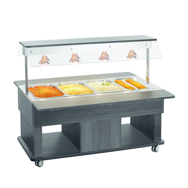 Verwarmde buffetwagen KIDS | 4x 1/1 GN | 230V | 1400x1160x1190(h)mm