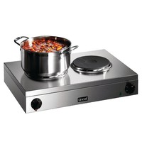 Lincat Kooktoestel LBR2 | 2 Branders | 1.5kW | 565x400x120(h)mm 