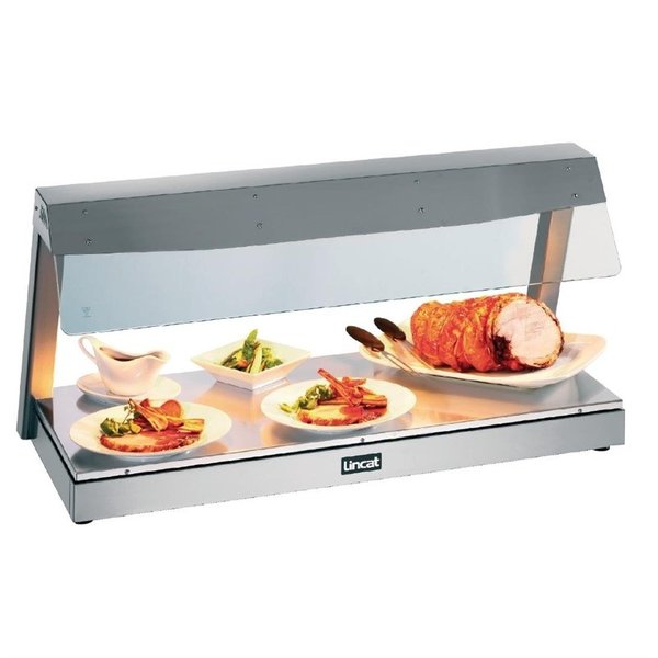 Warmhoudplaat met kap LD3 | 230V | 3x 1/1 GN | 1130x538x560(h)mm