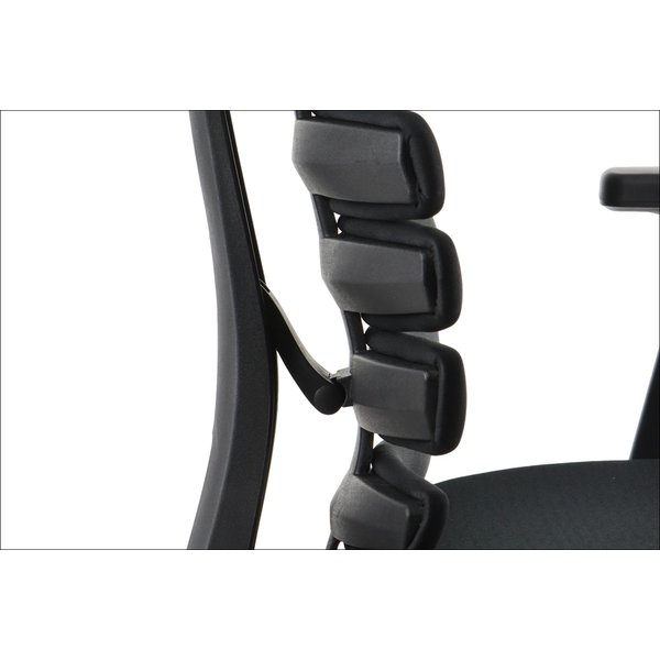 Bureaustoel Loop black | Zithoogte 44-54cm