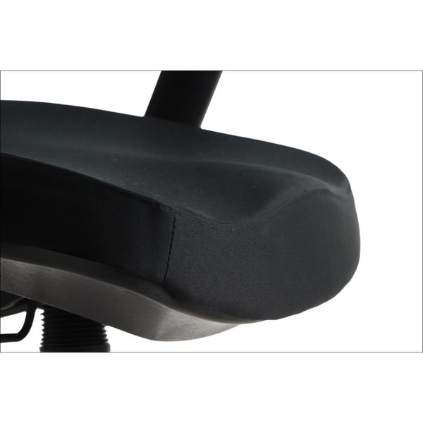 Bureaustoel Loop black | Zithoogte 44-54cm