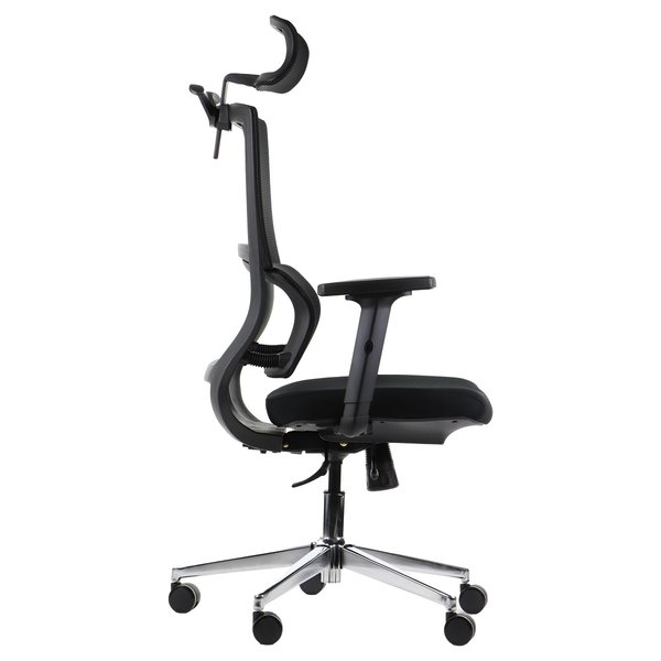 Bureaustoel Trent black | Zithoogte 46-56cm