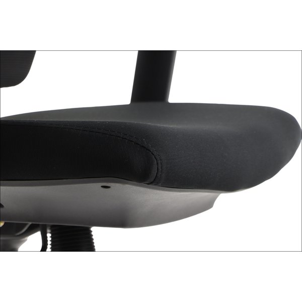 Bureaustoel Trent black | Zithoogte 46-56cm