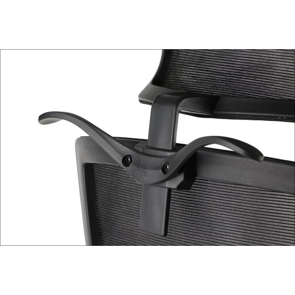 Bureaustoel Trent black | Zithoogte 46-56cm