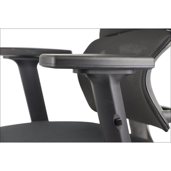 Bureaustoel Trent black | Zithoogte 46-56cm