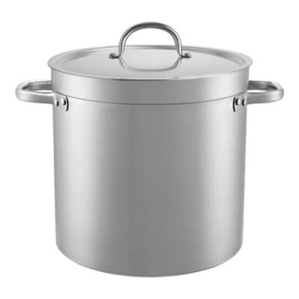 Kookpan aluminium  | 10 liter | Met deksel | Ø24x24(h)cm