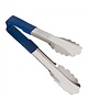 EMGA Serveertang blauw RVS met hittebestendige kunststof handvat 15(l)cm 