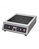 CaterChef Inductiekookplaat | RVS | 1 Kookpunt (Ø250) | 60°C/240°C | 3.5kW (230V) | 375x420x170(h)mm 