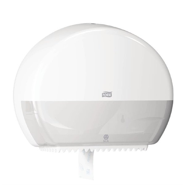 Jumbo mini toiletrol dispenser wit | Kunststof | 345x132x275(h)mm